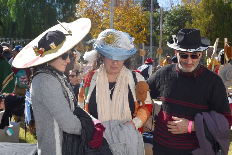 Lucrecia Squartini, Andrea Aparicio y Rubén Squartini. Lucrecia Squartini, Andrea Aparicio y Rubén Squartini.