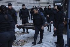 Aumentaron las fuerzas de seguridad en Tribunales. Aumentaron las fuerzas de seguridad en Tribunales.