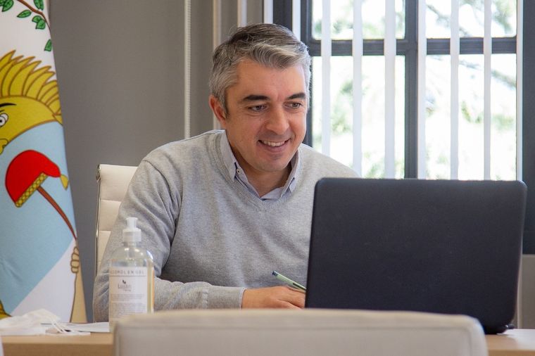 El intendente de Luján, Sebastián Bragagnolo.