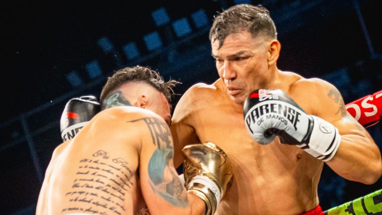 Uno de los eventos principales de Párense de Manos fue la pelea de Maravilla Martínez contra Pepi Staropoli.