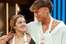 Ian Lucas y Sofía Gonet, los finalistas de MasterChef Celebrity / Telefe