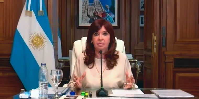 El duro mensaje de la vicepresidenta Foto: Noticias Argentinas