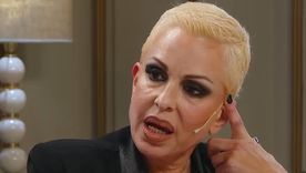 La artista causó mucha sorpresa. Foto: captura de pantalla TV/ El Trece. La artista causó mucha sorpresa. Foto: captura de pantalla TV/ El Trece.