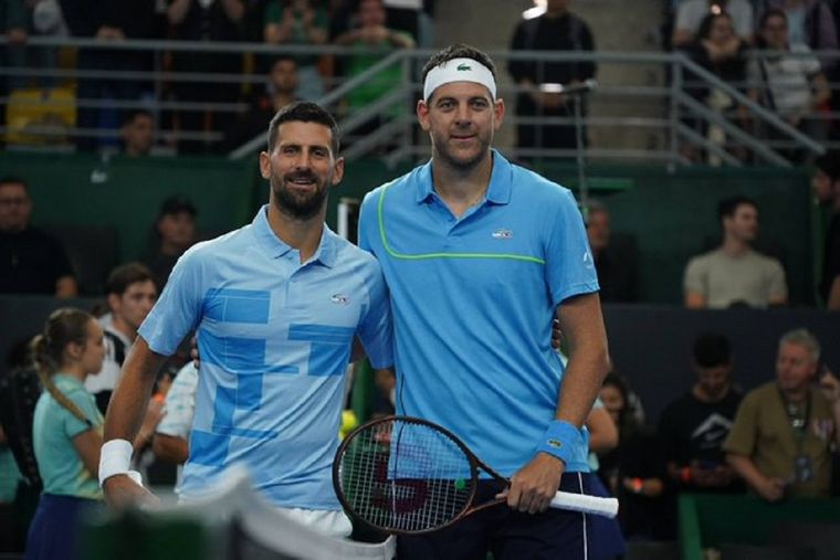 Desde otro lado: Del Potro volverá a jugar al tenis. Foto: Argentina Open