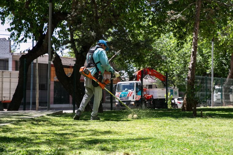 Las tareas se ejecutarán en arterias, plazas y barrios, sujetas a las condiciones climáticas.