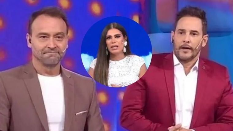 Adrián Pallares le tiró una indirecta a Florencia de la V en una entrevista. Foto: Captura de video El Trece y América TV