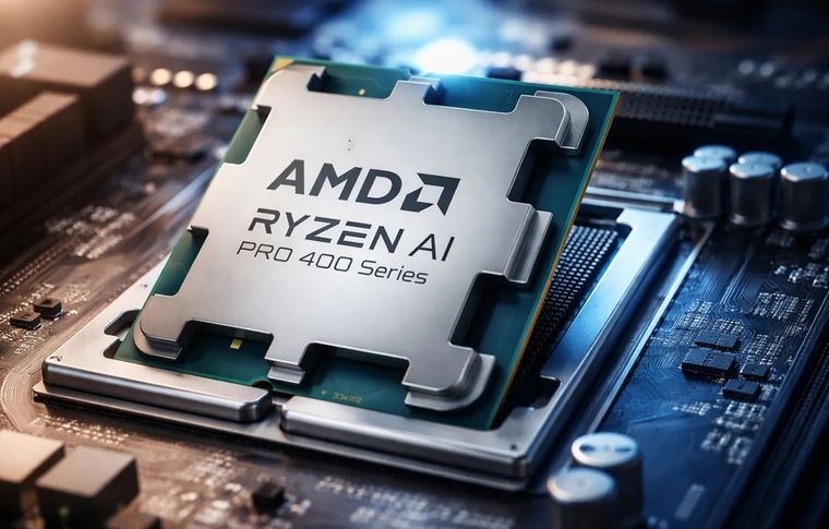 La nueva tecnología de AMD Ryzen AI 400 se presentó oficialmente durante el MWC 2026 para potenciar la IA en PC. La nueva tecnología de AMD Ryzen AI 400 se presentó oficialmente durante el MWC 2026 para potenciar la IA en PC.