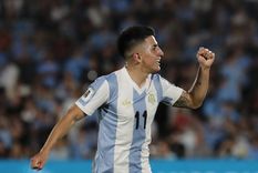 Thiago Almada viene de romperla con la Selección argentina en la última doble fecha de las Eliminatorias.