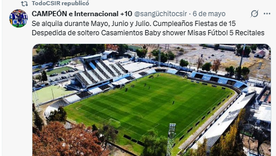 viral: la chicana de independiente rivadavia a gimnasia por su estadio viral: la chicana de independiente rivadavia a gimnasia por su estadio