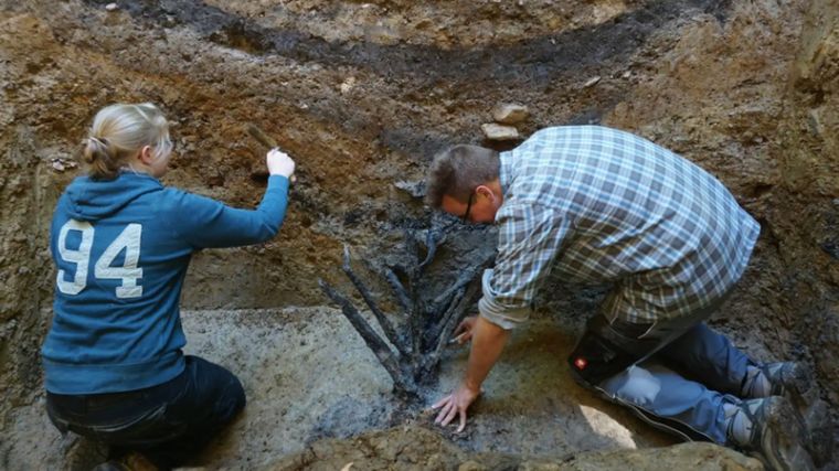 El descubrimiento ocurrió en Alemania Foto: Leibniz-Zentrum für Archäologie