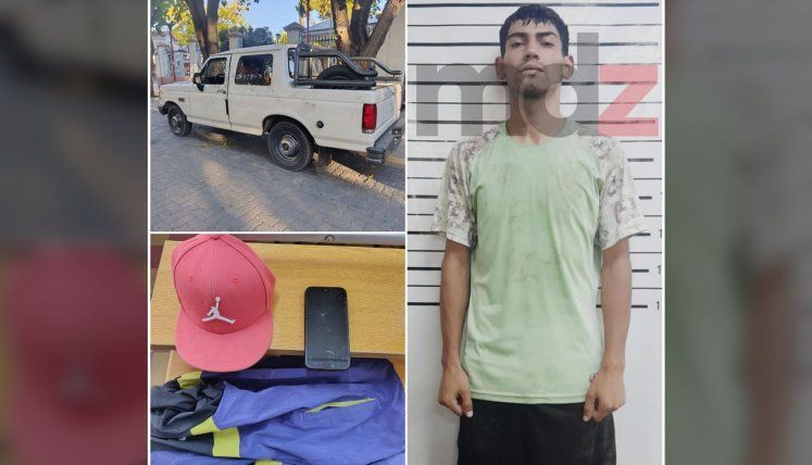 Matías Sánchez Sánchez, el sospechoso del asalto durante la venta de un cuatriciclo en Las Heras.&nbsp;