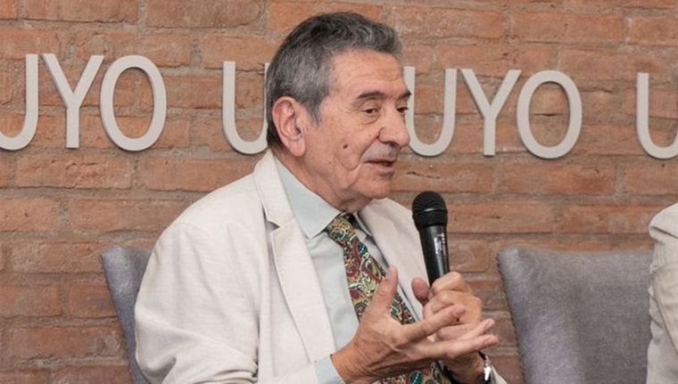 Carlos Abihaggle fue un reconocido dirigente político mendocino. Foto: X Carlos Abihaggle