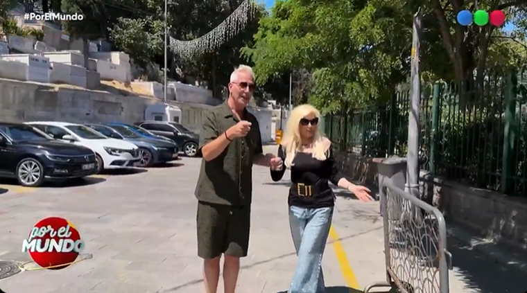 Marley y Susana en Turquía. Créditos: Captura / TELEFE Marley y Susana en Turquía. Créditos: Captura / TELEFE