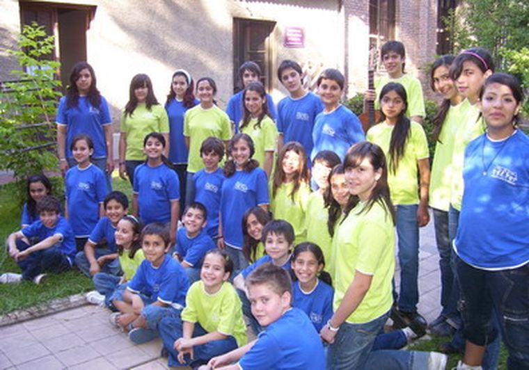 Coro de Niños de la Municipalidad de Mendoza. Foto: Gentileza