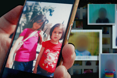 Layla y Layan, dos niñas "desaparecidas" en Siria que han sido encontradas por su madre. Miles siguen desaparecidos.