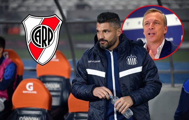 Fassi convenció a Gandolfi para que se quedara como DT de Talleres y no fuera a River.