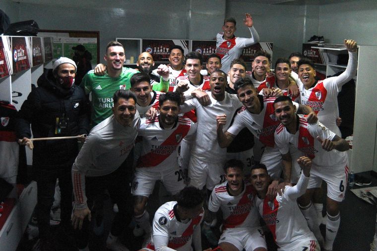 El Millonario celebró en el Diego Maradona Foto: River Plate