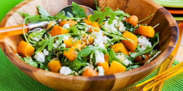 Ensalada de calabaza Foto: cookpad