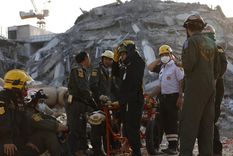 El epicentro del terremoto fue en Myanmar Foto: EFE