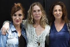 Jorgelina Aruzzi, Gloria Carrá y Dalia Elnecavé Foto: Mariana Melinc