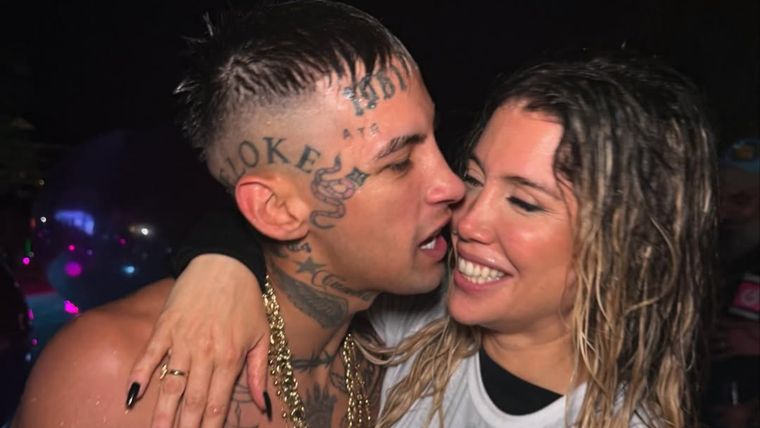L-Gante y un posible tercer regreso con Wanda Nara. Foto: Instagram @wanda_nara