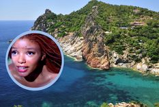 La Sirenita fue grabada en una hermosa isla de Italia