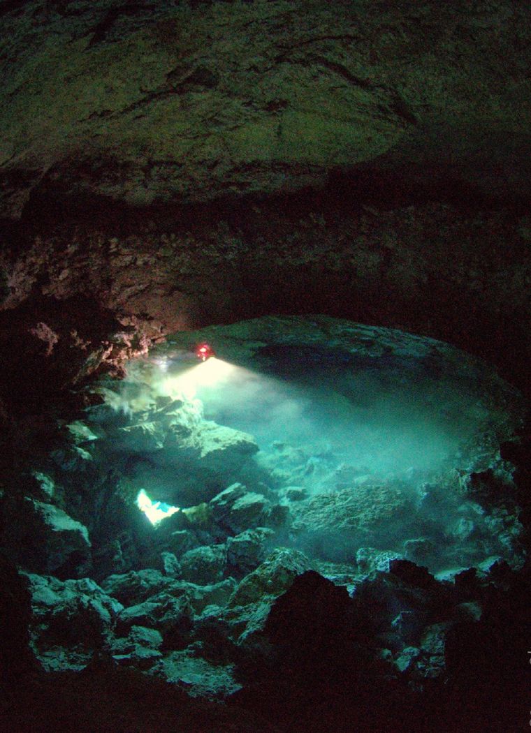 Las cavernas del Valle de Poti Malal, en Malargüe tienen una riqueza única Foto: Gentileza