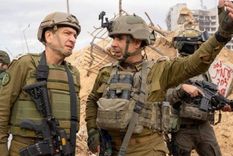 El general de división Aharon Haliva (izquierda) es el militar de mayor rango en dimitir tras los ataques de Hamás del 7 de octubre. Foto: FDI