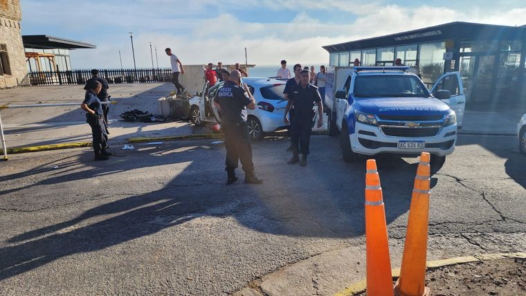 La víctima fatal iba en el asiento del acompañante Foto: Ahora Mar del Plata
