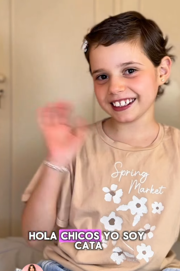 Cata es toda una influencer en las redes sociales.