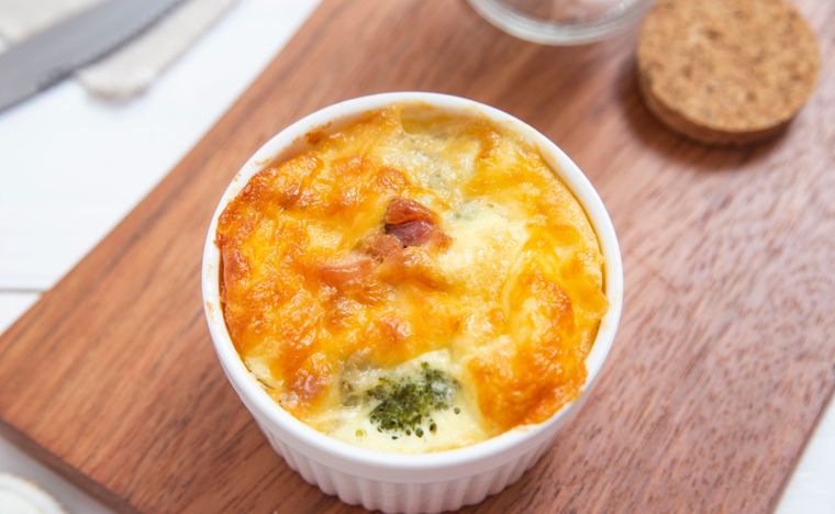 Pastel de brócoli Una receta simple y en pocos minutos. Foto: Shutterstock