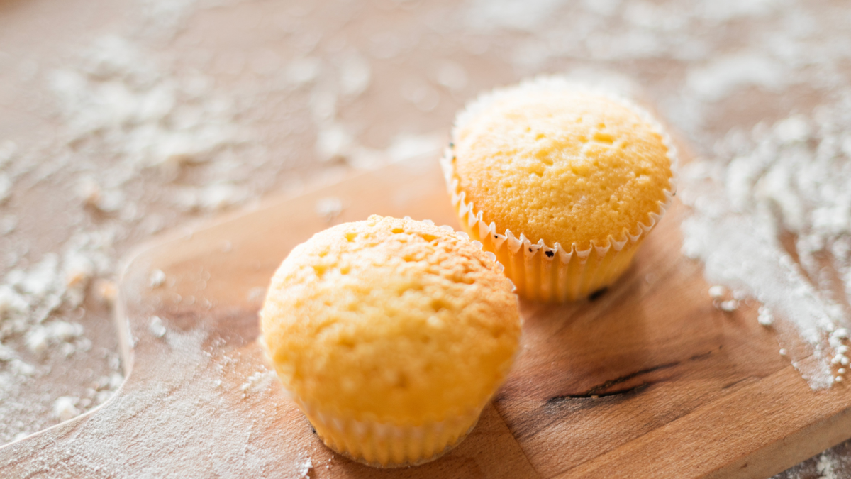 Sorprende con esta receta de muffins de vainilla, ideales para la merienda