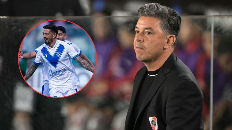 El padre de Manu Lanzini apuntó contra Marcelo Gallardo en las redes sociales. 