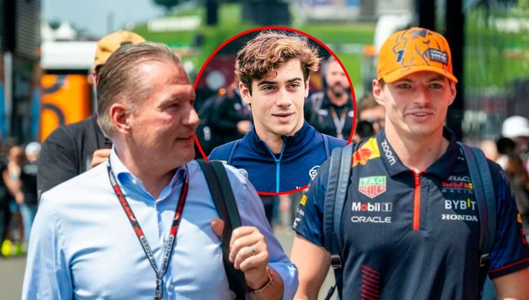 Jos Verstappen, padre de Max, habló de las cualidades de Colapinto al volante. Foto: @josverstappen7 y @Williams