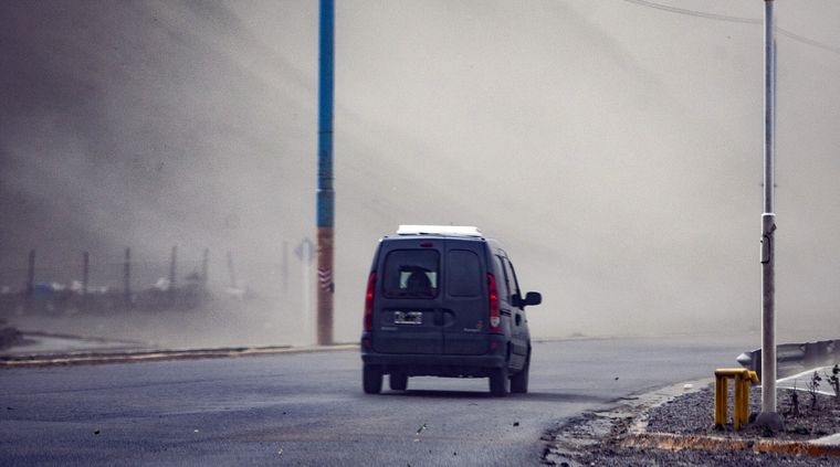 Las provincias del sur del país se verán afectadas por fuertes ráfagas de viento Foto: TELAM
