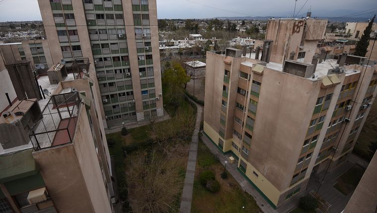 El barrio Unimev. Foto: Walter Moreno/Mdz