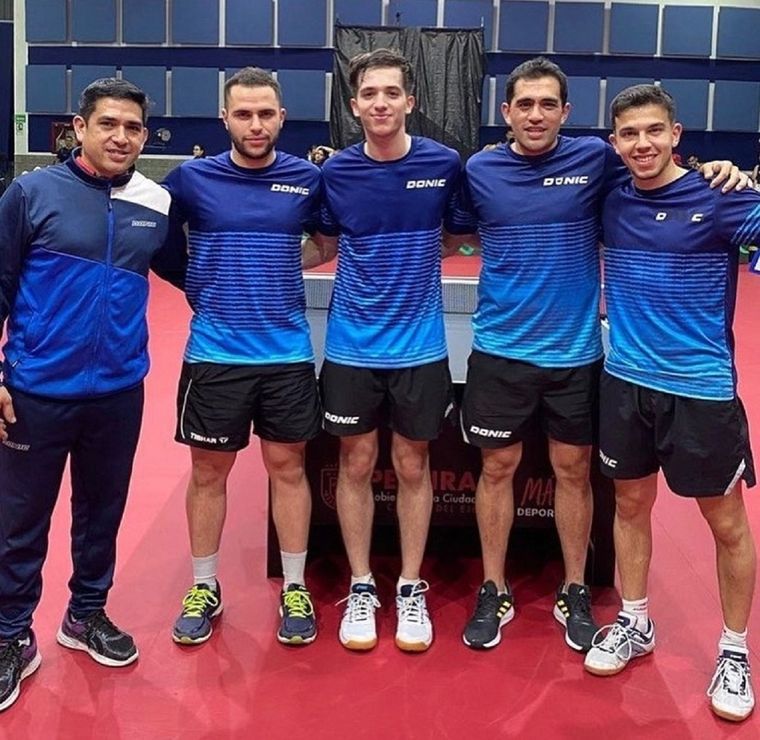 El equipo que logró el primer oro en Colombia. Foto: Instragram Gastón Alto