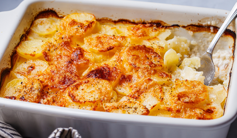 Papas gratinadas con crema, la receta perfecta Papas gratinadas con crema, la receta perfecta