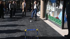 ¡Cornejo se animó a patear un penal y todo! ¡Cornejo se animó a patear un penal y todo!