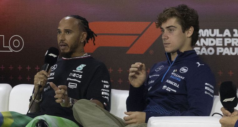 Colapinto eligió dos pilotos para su equipo ideal. Foto: EFE