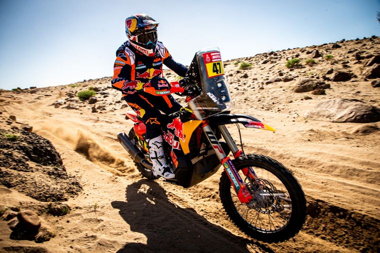 Kevin Benavides se ilusiona. Foto: Shakedown Team