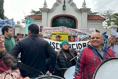 Hubo manifestaciones en 11 localidades del país y se entregó un petitorio en la Quinta de Olivos. Foto: Victoria Urruspuru / MDZ