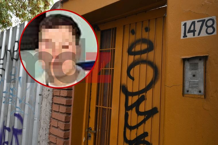 Martín López y el terreno de Ciudad donde habría perpetrado el abuso junto a un cómplice. Foto: MDZ.