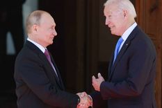 Putin y Biden, potentes rivales. Foto: Efe. Putin y Biden, potentes rivales. Foto: Efe.