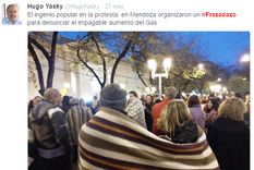 en neuquen tambien convocan a un frazadazo