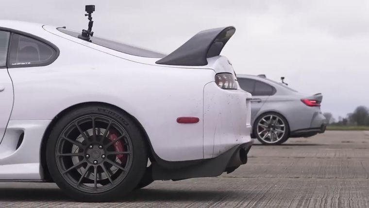 Toyota Supra vs BMW M3 (CarWow)
