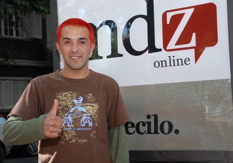 El líder de las hormigas, como sintetizan sus fans, con quienes mantienen una relación entrañable. Foto: Nacho Gaffuri / MDZ