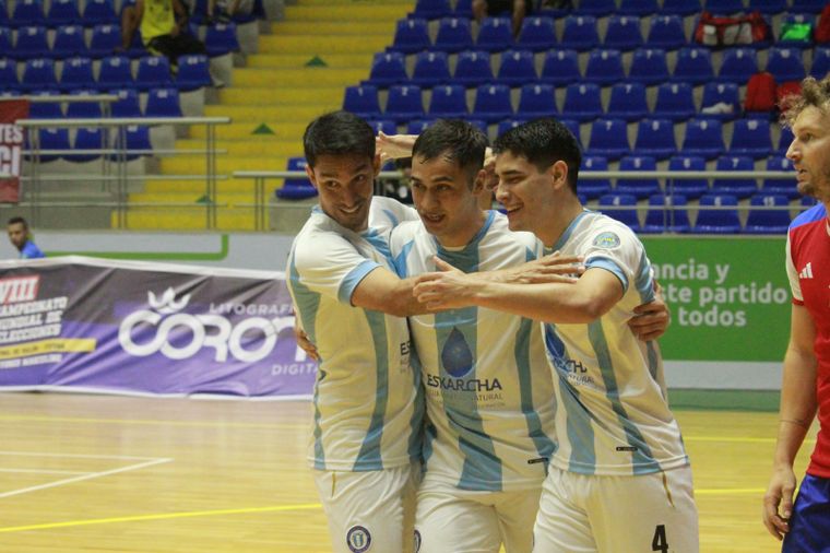 Argentina ganó su segundo partido al hilo en el Mundial de futsal organizado por FIFUSA. Foto: Argentina Futsal
