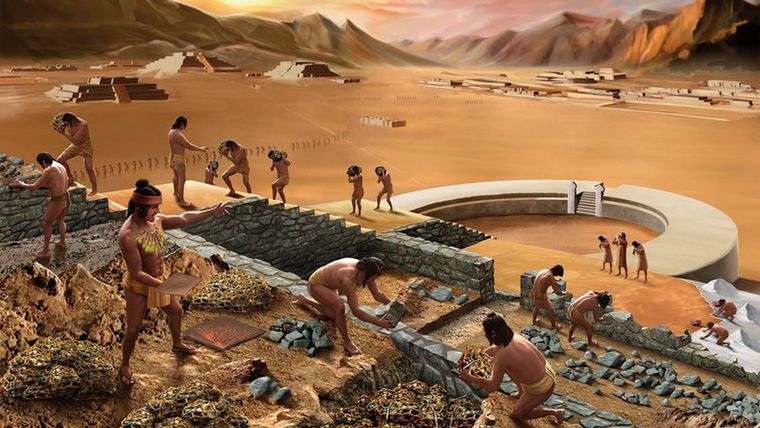 La civilización Caral, un ejemplo para la humanidad. Foto: ZonaCaral.