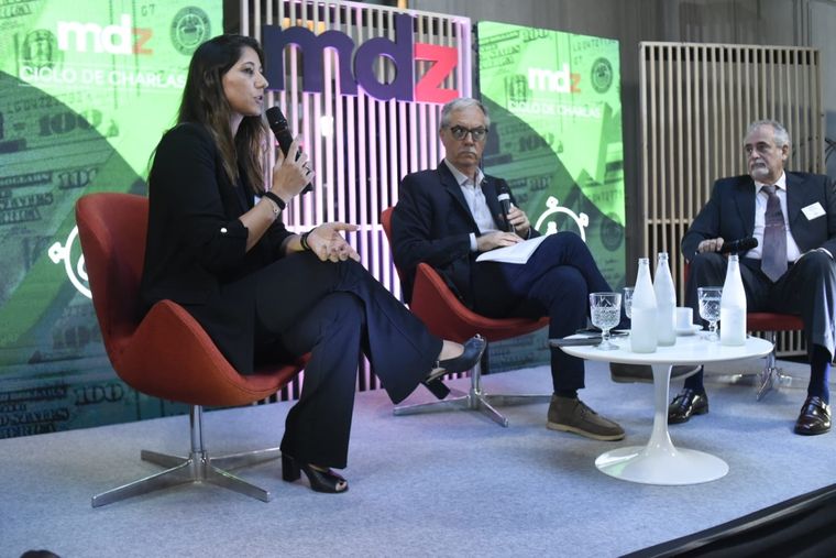La nueva edición del Ciclo de Charlas MDZ giró en torno a opciones de inversión más arriesgadas o conservadoras. Foto: Juan Mateo Aberastain/MDZ